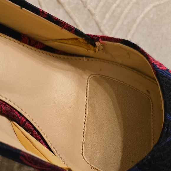 Alex Marie Black and Red Floral Heels - Picture 10 of 16